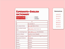 Tablet Screenshot of esperanto.lucaslarson.net